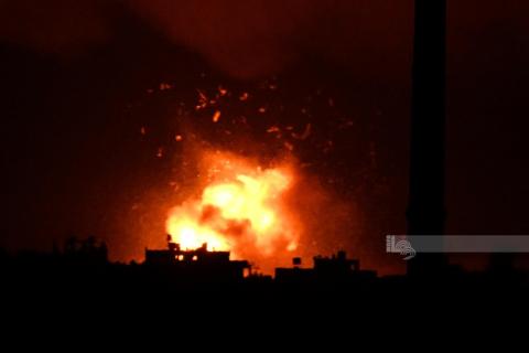 ضحايا في تجدد الغارات الإسرائيلية على عديد المناطق بقطاع غزة