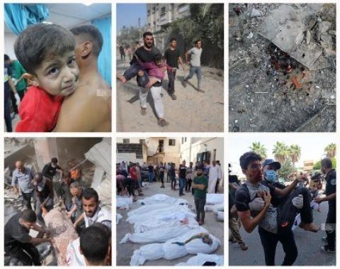الصحة : 12,415 شهيدا في غزة والضفة منذ بداية العدوان في السابع من الشهر الماضي