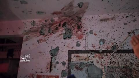 صور المجزرة التي ارتكبها الاحتلال في مدرسة أسامة بن زيد التي تؤوي نازحين شمال غزة.jpg