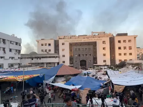 "الهلال الأحمر" تحذّر من الأوضاع الكارثية بمستشفى الأمل في خان يونس