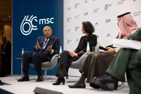 شكري تحدث عن ضرورة ما سماه المحاسبة حول تمكين حماس في غزة (وكالات).webp