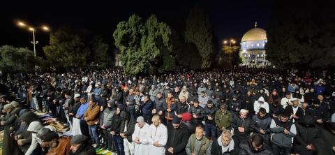 صلاتي العشاء والتراويح في رحاب المسجد الأقصى.jpeg