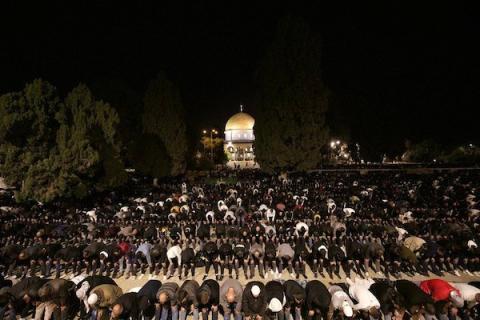 تصوير دائرة الأوقاف الإسلامية في القدس