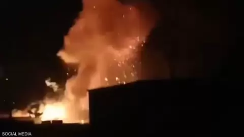 ضحايا  في هجوم إسرائيلي على حلب بسوريا