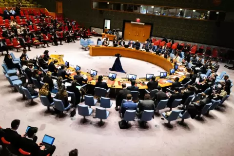 السلطة الفلسطينية أعادت الأسبوع الماضي تحريك طلب العضوية في رسالة موجهة لمجلس الأمن (الفرنسية).webp