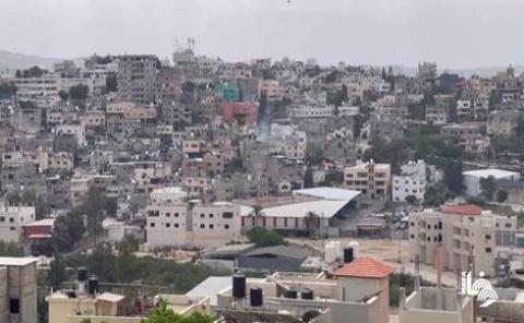 الجيش الاسرائيلي: إصابة ضابط و3 جنود بمخيم نور شمس