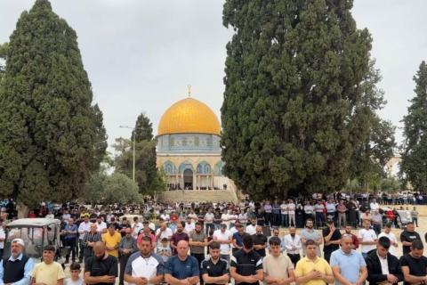 الصلاة في المسجد الأقصى