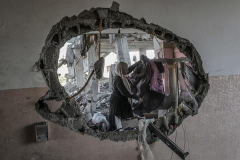 3 شهداء في غارة إسرائيلية استهدفت منزلا في مخيم الشابورة
