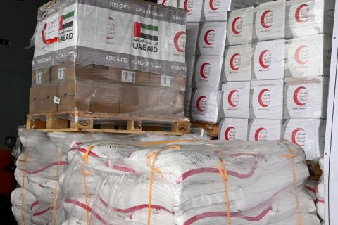 مساعدات اماراتية