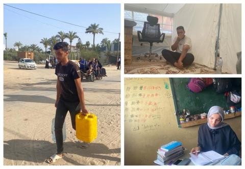 حرب غزة تقف حائلا أمام طموحات طلبة الثانوية في قطاع غزة