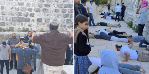 وزير الأمن القومي الإسرائيلي يقتحم المسجد الأقصى وسط حماية مشددة من قوات الاحتلال