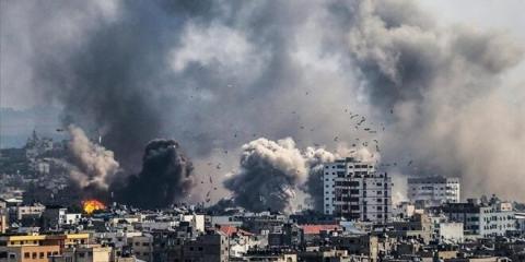 22 شهيدا بينهم 15 طفلا وامرأة في قصف الاحتلال لمدرسة  في النصيرات