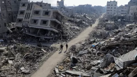من آثار الدمار في غزة.webp
