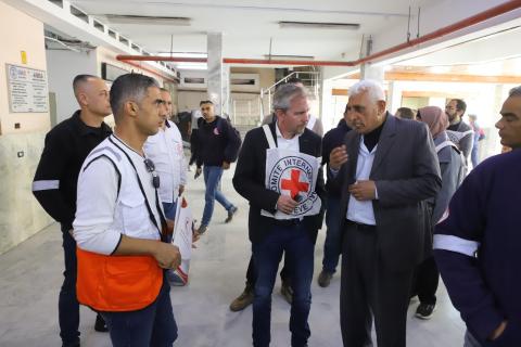 المدير الإقليمي لعمليات الصليب الأحمر في الشرق الأوسط وشمال افريقيا