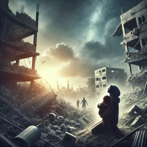 غزة تنزف – عام 2024 الأكثر مأساوية في تاريخ الفلسطينيين