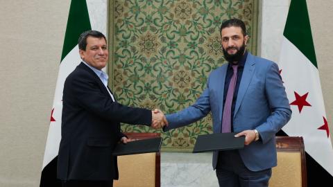 مظلوم عبدي أحمد الشرع