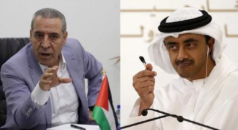 حسين الشيخ وزير خارجية الامارات