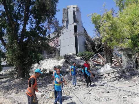 طواقم الاتصالات الفلسطينية
