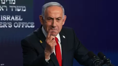 رئيس الوزراء الإسرائيلي بنيامين نتنياهو