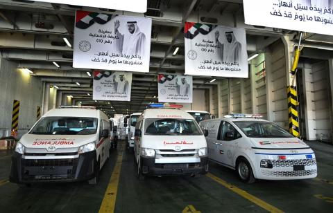 معدات لتحلية المياه ضمن مساعدات إماراتية جديدة لسكان القطاع