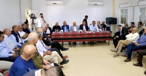 الوزير هاني الحايك جاء خلال زيارة تفقدية لبلدة سبسطية برفقة محافظ نابلس غسان دغلس.jpg