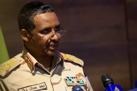الفريق أول محمد حمدان دقلو قائد قوات الدعم السريع .. رويترز.webp