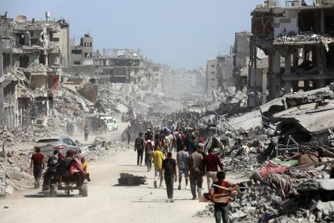 حي الشيخ رضوان في غزة، 11 أكتوبر/تشرين الأول 2025