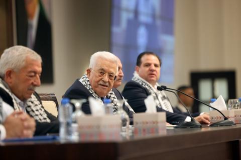الرئيس الفلسطيني محمود عباس يحضر المؤتمر العام لحركة الشبيبة الفتحاوية في رام الله (4).JPG