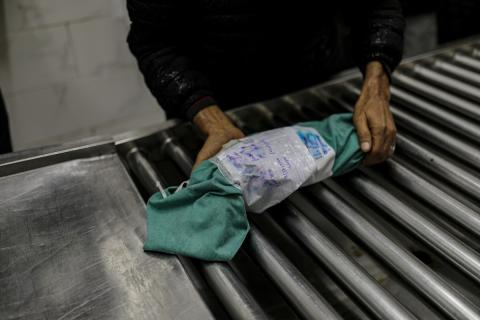 توفي طفل رضيع يبلغ من العمر ثلاثة أشهر، يُدعى تيم الخواجة، كان يعيش في خيمة بمخيم الشاطئ غرب مدينة غزة، نتيجةً لظروف الطقس الباردة في شمال قطاع غزة، في 12 ديسمبر/كانون الأول 2025.