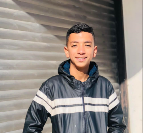 استشهاد الطفل عمار ياسر محمد تعامرة (16 عاما).PNG