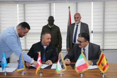 - وقّعت وزارة الزراعة، بالتعاون مع منظمة الأغذية والزراعة للأمم المتحدة (الفاو)، اليوم الأربعاء، الدفعة التاسعة من اتفاقيات دعم الاستثمار ضمن برنامج MAP II.jpg