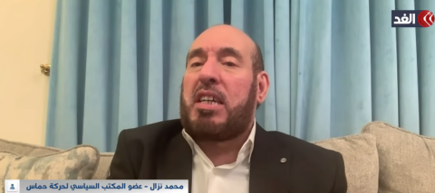 محمد نزال عضو المكتب السياسي لحماس