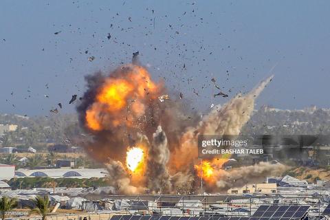 القصف على غزة