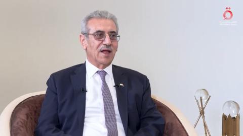 علي شعث رئيس اللجنة الوطنية الفلسطينية لإدراة قطاع غزة.jpg