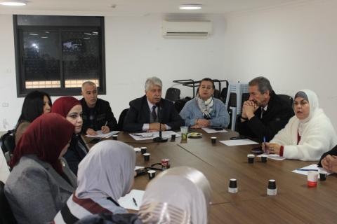 جبهة النضال الشعبي تفتتح أعمال لجنتها المركزية.JPG