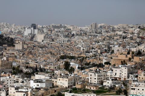 مشاهد من المسجد الإبراهيمي (مغارة البطاركة) والبلدة القديمة في الخليل بعد أن نفذت إسرائيل سلسلة من الإجراءات لتوسيع