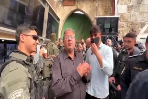 بن غفير يقتحم محيط المسجد الأقصى في الجمعة الأولى من رمضان.jpg