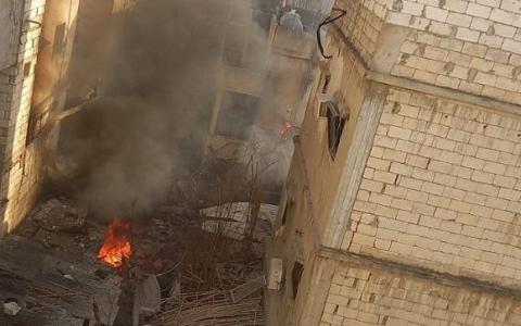 إصابات في غارة إسرائيلية على مخيم عين الحلوة للاجئين الفلسطينيين جنوبي لبنان.jpg