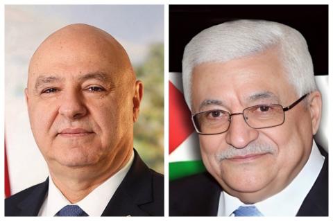 الرئيس يجري اتصالا هاتفيا مع الرئيس اللبناني.jpg
