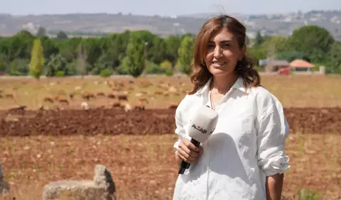 مراسلة «الأخبار» في الجنوب الشهيدة آمال خليل (الأخبار).webp