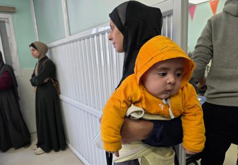 مستشفى ناصر في خان يونس، جنوب قطاع غزة، 4 أبريل/نيسان 2026. صورة: طارق محمد