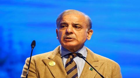 رئيس الوزراء الباكستاني شهباز شريف 8 تشرين الثاني 2022. (رويترز).jpeg