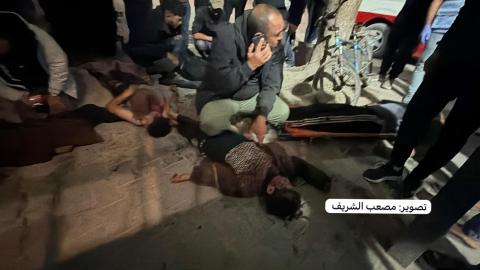 5 شهداء، بينهم طفلان، في قصف الاحتلال خيمة بمشروع بيت لاهيا شمال غزة
