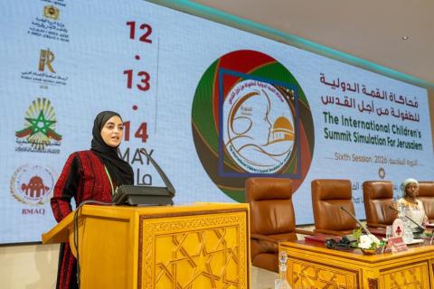 الدورة السادسة لمحاكاة القمة الدولية للطفولة من أجل القدس.jpg