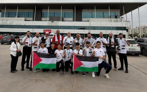 حصيلة فلسطين في بطولة كأس العالم للكيك بوكسينغ.jpg