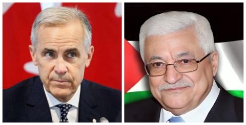 الرئيس عباس يتلقى اتصالا هاتفيا من رئيس الوزراء الكندي.jpg