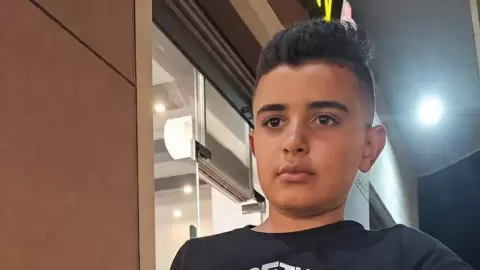 صورة متداولة للطفل الذي عثر على جثته في رام الله.webp