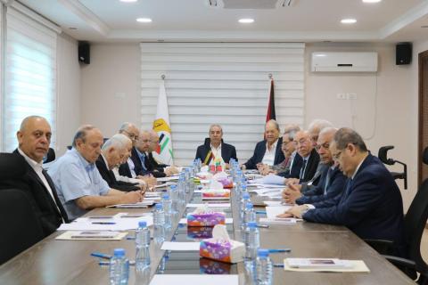 اللجنة التنفيذية لمنظمة التحرير تعقد اجتماعا لمناقشة المستجدات والاستحقاقات الانتخابية المقبلة.jpg