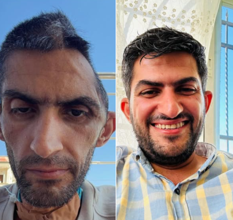 صورة الصحفي مجاهد بني مفلح تختزل حقيقة السجن الإبادي الإسرائيلي.png
