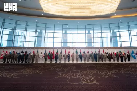 الدول المؤسسة للتحالف البحري الدفاعي متعدد الجنسيات، المجتمعة في مدينة الرياض.webp